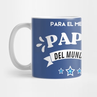 Para el mejor Papá del Mundo. Idea de regalo para papá en su día. Día del Padre Mug